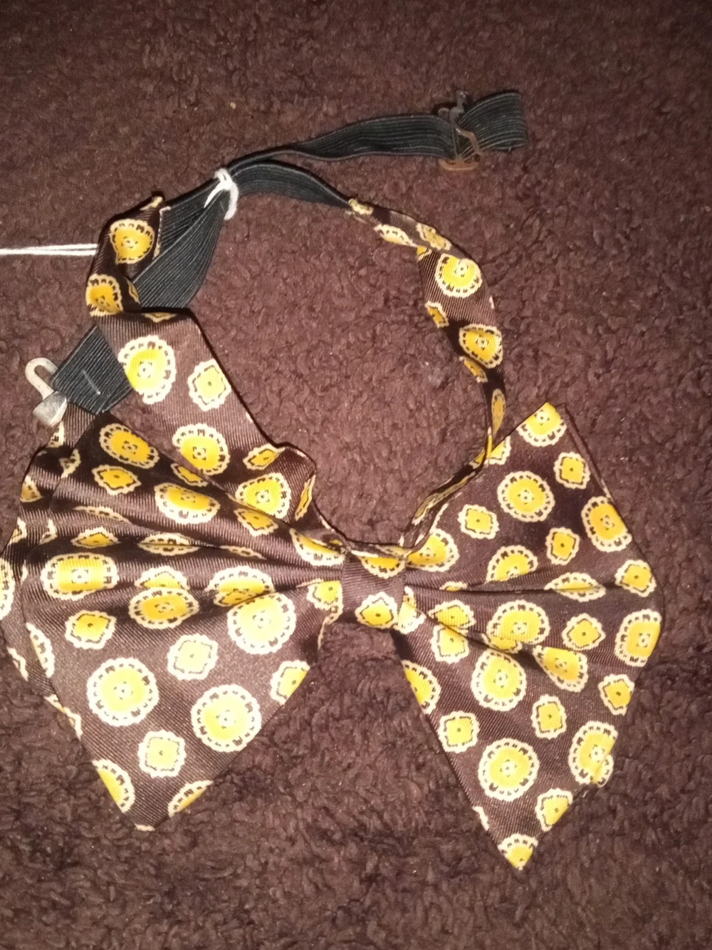 vintage Ormond NYC clip-on bow tie